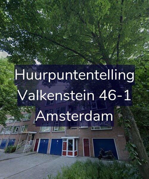 Foto gevel Huurpuntentelling voor Valkenstein 46-1, Amsterdam