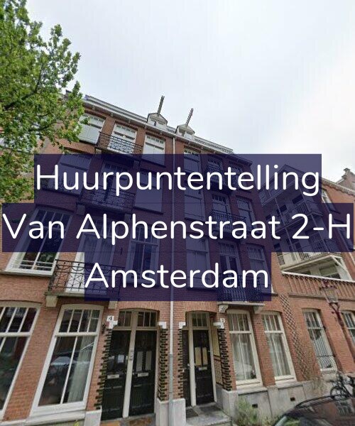 Foto gevel Huurpuntentelling voor Van Alphenstraat 2-H, Amsterdam