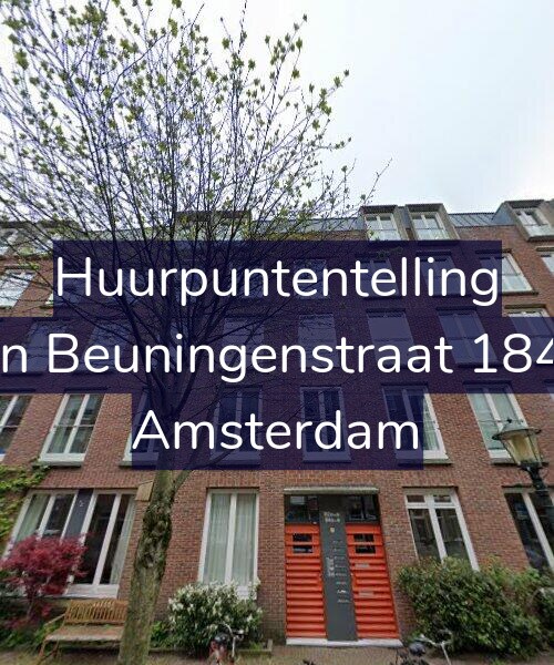 Foto gevel Huurpuntentelling voor Van Beuningenstraat 184-E, Amsterdam