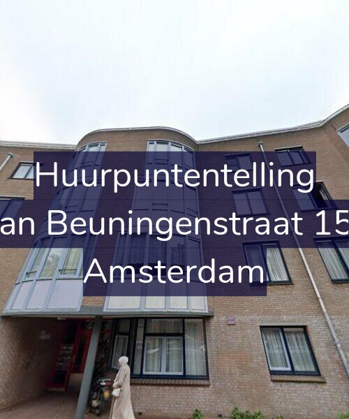 Foto gevel Huurpuntentelling voor Van Beuningenstraat 157, Amsterdam