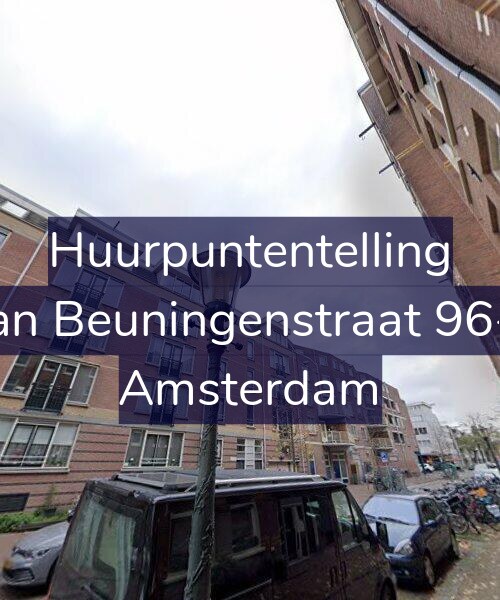 Foto gevel Huurpuntentelling voor Van Beuningenstraat 96-A, Amsterdam