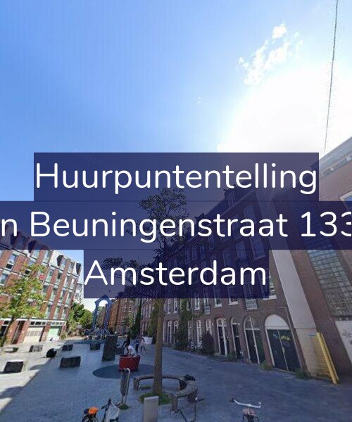 Foto gevel Huurpuntentelling voor Van Beuningenstraat 133-2, Amsterdam