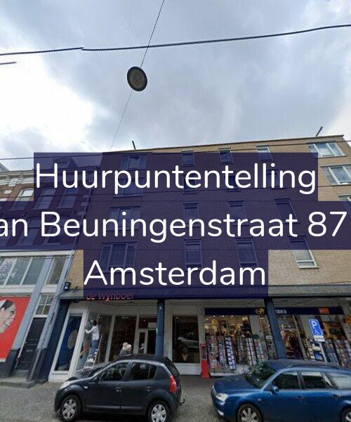 Foto gevel Huurpuntentelling voor Van Beuningenstraat 87-E, Amsterdam