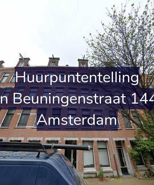 Foto gevel Huurpuntentelling voor Van Beuningenstraat 144-3, Amsterdam