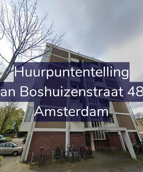 Foto gevel Huurpuntentelling voor Van Boshuizenstraat 487, Amsterdam