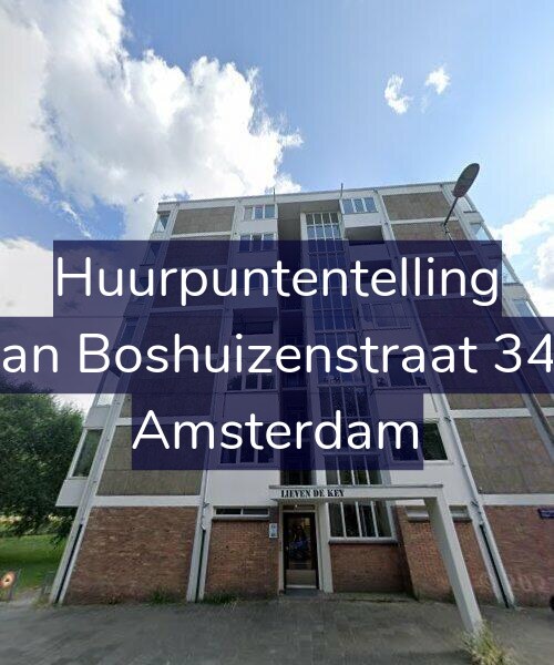 Foto gevel Huurpuntentelling voor Van Boshuizenstraat 349, Amsterdam