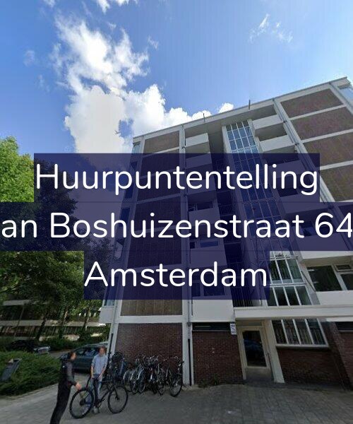 Foto gevel Huurpuntentelling voor Van Boshuizenstraat 649, Amsterdam