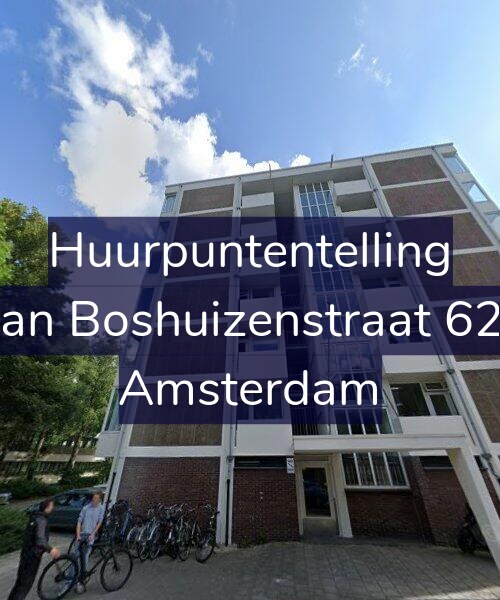 Foto gevel Huurpuntentelling voor Van Boshuizenstraat 621, Amsterdam