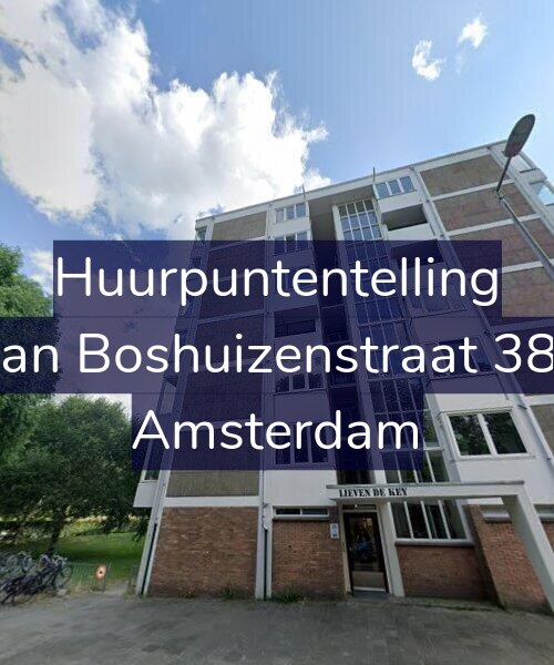 Foto gevel Huurpuntentelling voor Van Boshuizenstraat 385, Amsterdam