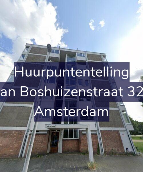 Foto gevel Huurpuntentelling voor Van Boshuizenstraat 325, Amsterdam