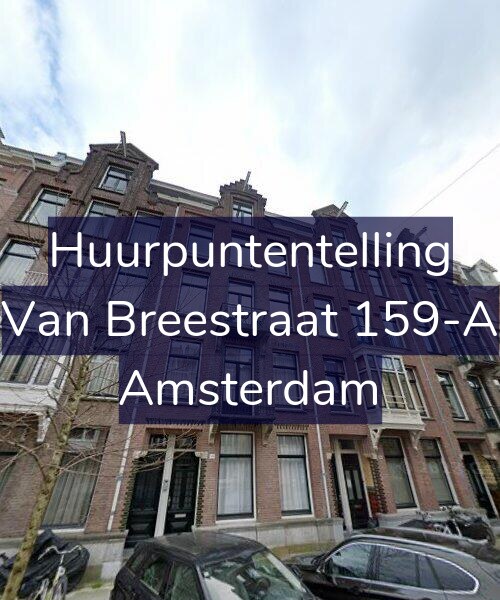 Foto gevel Huurpuntentelling voor Van Breestraat 159-A, Amsterdam