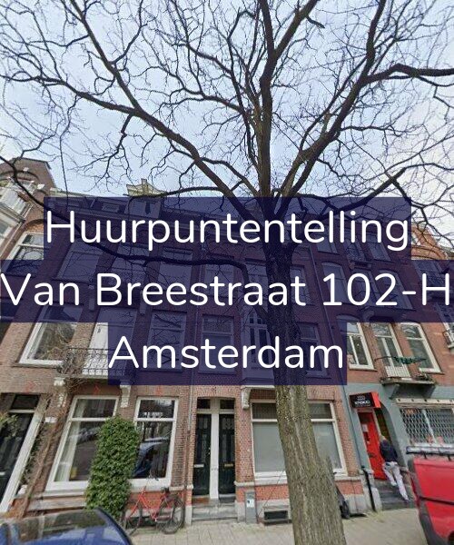 Foto gevel Huurpuntentelling voor Van Breestraat 102-H, Amsterdam