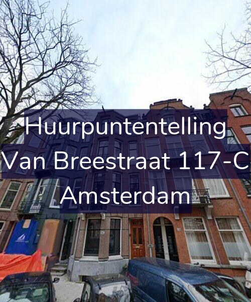 Foto gevel Huurpuntentelling voor Van Breestraat 117-C, Amsterdam