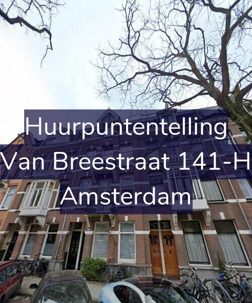 Foto gevel Huurpuntentelling voor Van Breestraat 141-H, Amsterdam