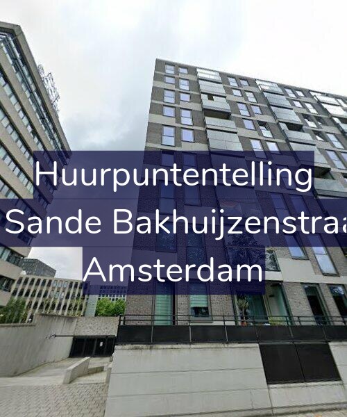 Foto gevel Huurpuntentelling voor Van de Sande Bakhuijzenstraat 2-G7, Amsterdam