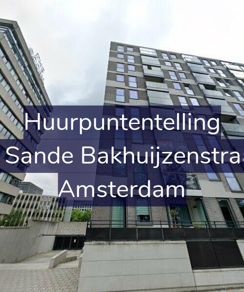 Foto gevel Huurpuntentelling voor Van de Sande Bakhuijzenstraat 2-F7, Amsterdam