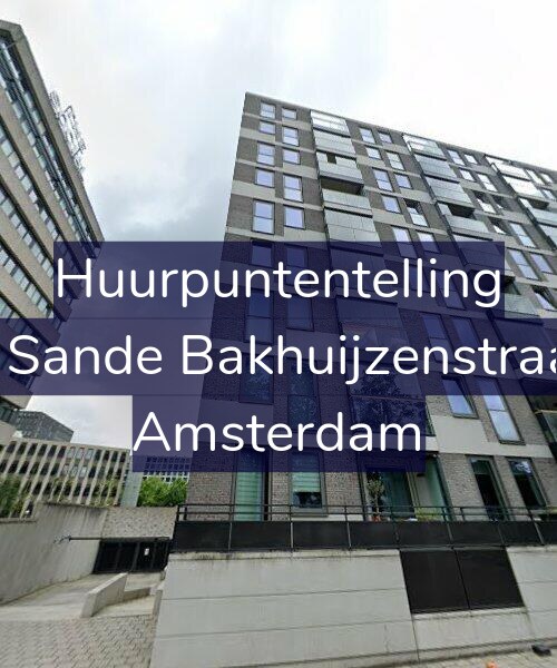 Foto gevel Huurpuntentelling voor Van de Sande Bakhuijzenstraat 2-G6, Amsterdam