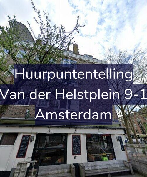 Foto gevel Huurpuntentelling voor Van der Helstplein 9-1, Amsterdam