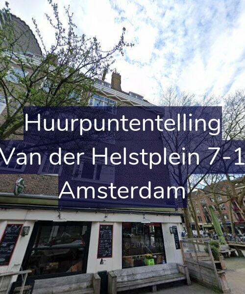 Foto gevel Huurpuntentelling voor Van der Helstplein 7-1, Amsterdam
