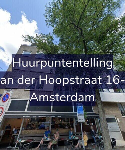 Foto gevel Huurpuntentelling voor Van der Hoopstraat 16-C, Amsterdam