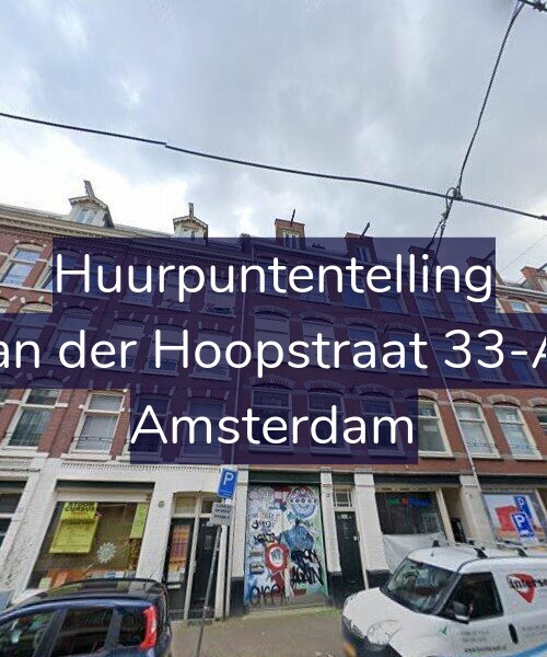 Foto gevel Huurpuntentelling voor Van der Hoopstraat 33-A3, Amsterdam