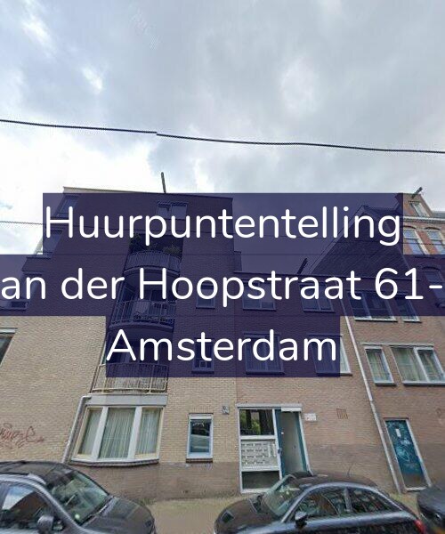 Foto gevel Huurpuntentelling voor Van der Hoopstraat 61-G, Amsterdam