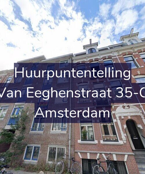 Foto gevel Huurpuntentelling voor Van Eeghenstraat 35-C, Amsterdam