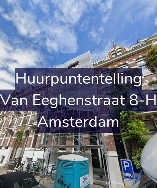Foto gevel Huurpuntentelling voor Van Eeghenstraat 8-H, Amsterdam