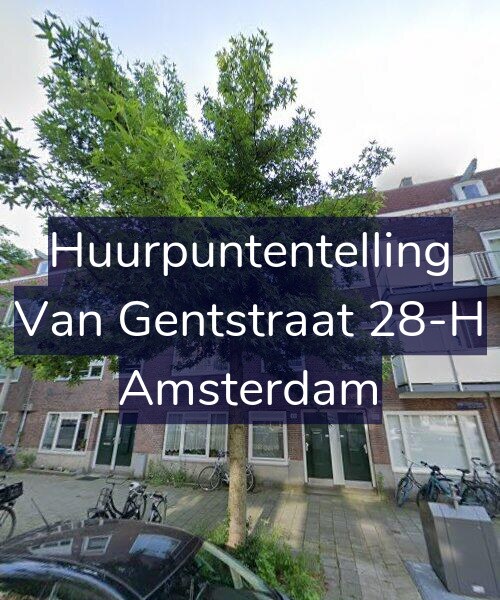 Foto gevel Huurpuntentelling voor Van Gentstraat 28-H, Amsterdam