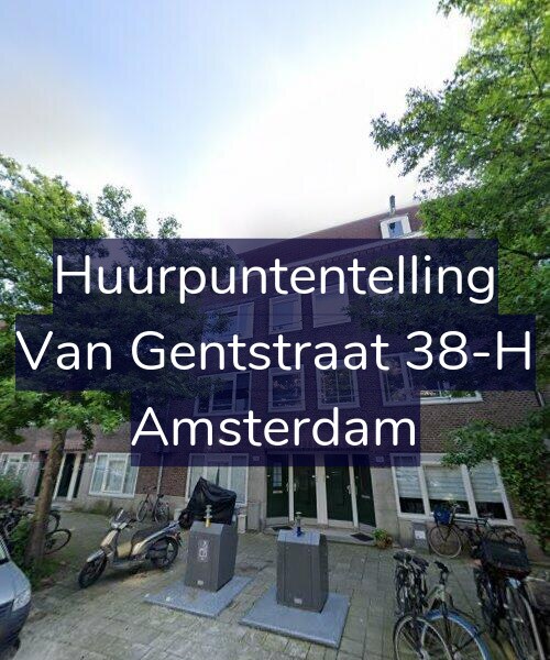 Foto gevel Huurpuntentelling voor Van Gentstraat 38-H, Amsterdam
