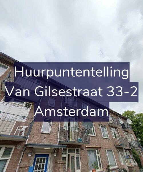 Foto gevel Huurpuntentelling voor Van Gilsestraat 33-2, Amsterdam
