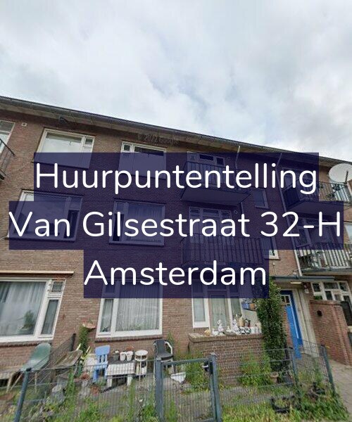 Foto gevel Huurpuntentelling voor Van Gilsestraat 32-H, Amsterdam