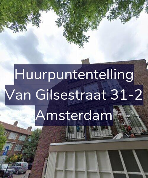Foto gevel Huurpuntentelling voor Van Gilsestraat 31-2, Amsterdam