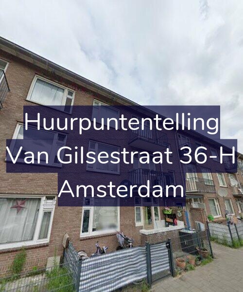Foto gevel Huurpuntentelling voor Van Gilsestraat 36-H, Amsterdam