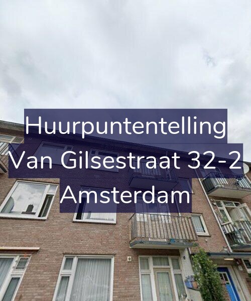Foto gevel Huurpuntentelling voor Van Gilsestraat 32-2, Amsterdam