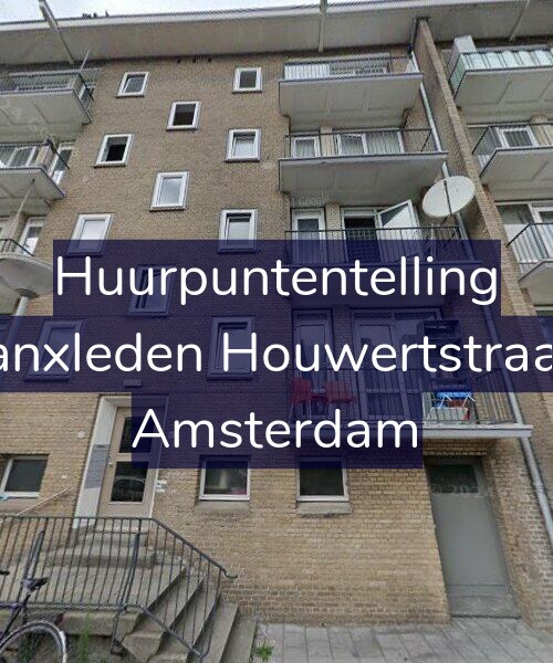 Foto gevel Huurpuntentelling voor Van Hanxleden Houwertstraat 45-H, Amsterdam