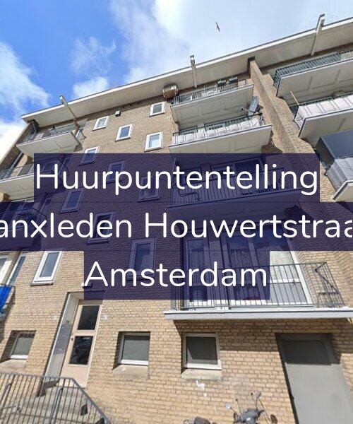 Foto gevel Huurpuntentelling voor Van Hanxleden Houwertstraat 67-1, Amsterdam