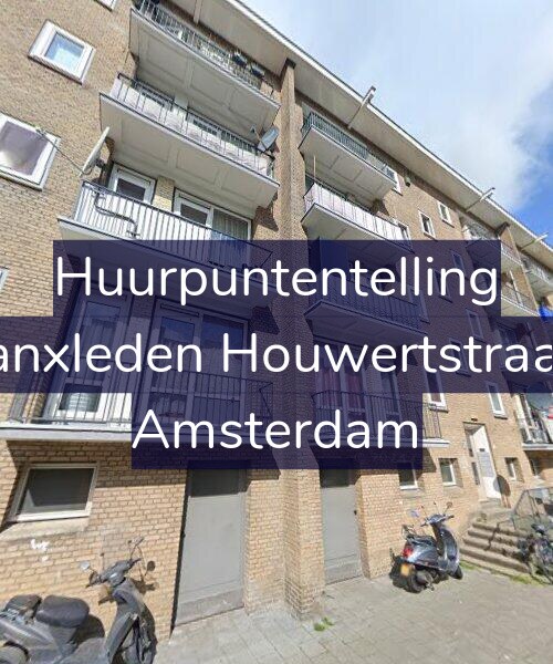 Foto gevel Huurpuntentelling voor Van Hanxleden Houwertstraat 69-H, Amsterdam