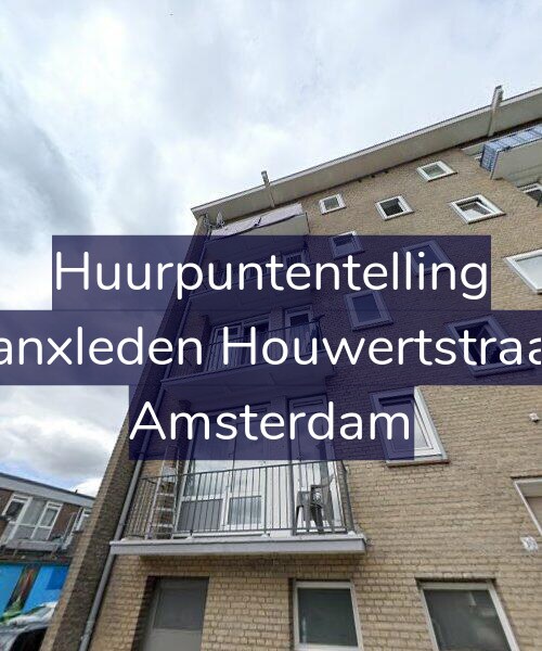 Foto gevel Huurpuntentelling voor Van Hanxleden Houwertstraat 39-3, Amsterdam