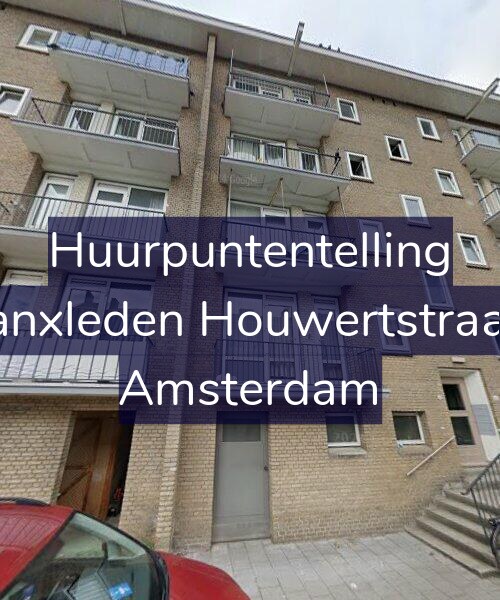 Foto gevel Huurpuntentelling voor Van Hanxleden Houwertstraat 43-H, Amsterdam