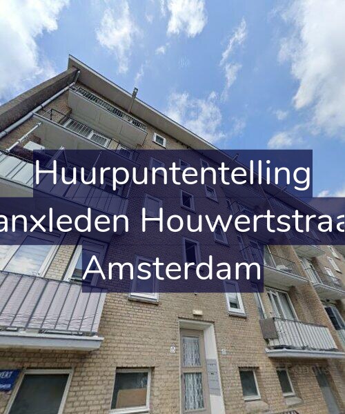 Foto gevel Huurpuntentelling voor Van Hanxleden Houwertstraat 15-2, Amsterdam