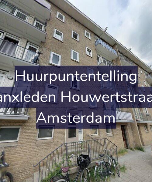 Foto gevel Huurpuntentelling voor Van Hanxleden Houwertstraat 41-H, Amsterdam