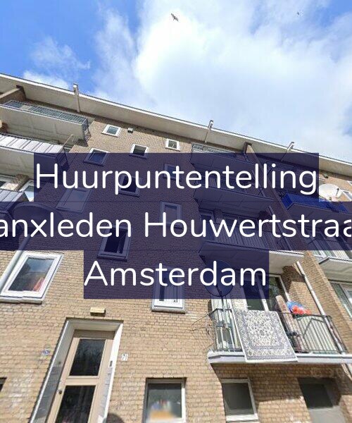 Foto gevel Huurpuntentelling voor Van Hanxleden Houwertstraat 71-2, Amsterdam