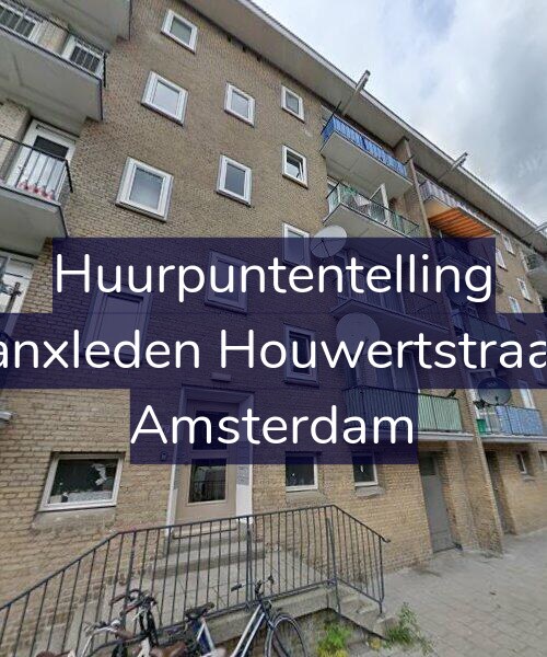 Foto gevel Huurpuntentelling voor Van Hanxleden Houwertstraat 49-H, Amsterdam