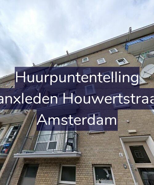 Foto gevel Huurpuntentelling voor Van Hanxleden Houwertstraat 47-2, Amsterdam