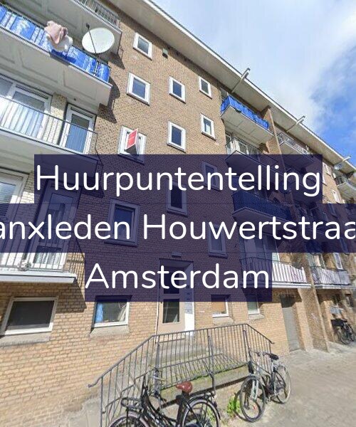 Foto gevel Huurpuntentelling voor Van Hanxleden Houwertstraat 75-H, Amsterdam
