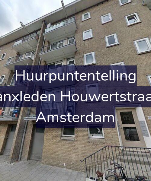 Foto gevel Huurpuntentelling voor Van Hanxleden Houwertstraat 47-H, Amsterdam