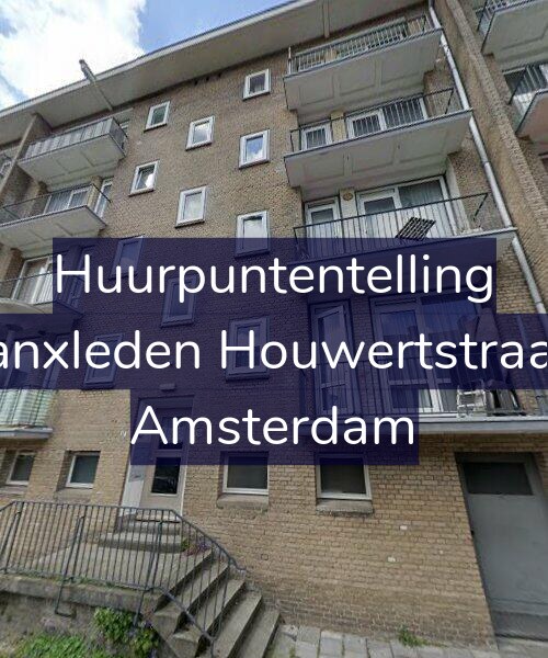 Foto gevel Huurpuntentelling voor Van Hanxleden Houwertstraat 19-H, Amsterdam