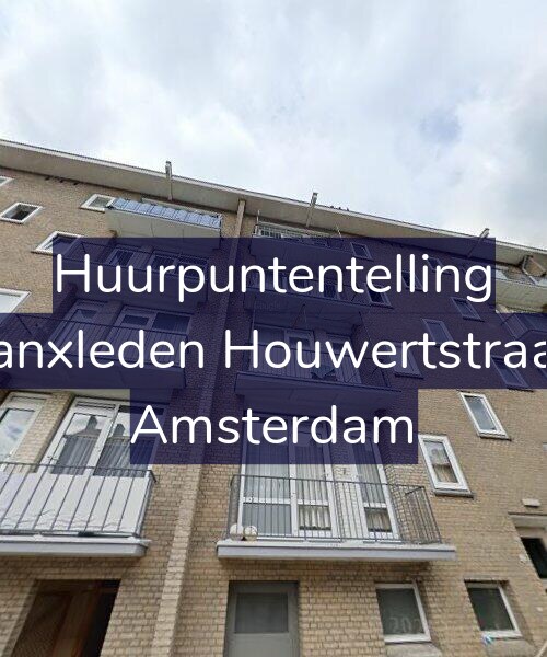 Foto gevel Huurpuntentelling voor Van Hanxleden Houwertstraat 43-3, Amsterdam