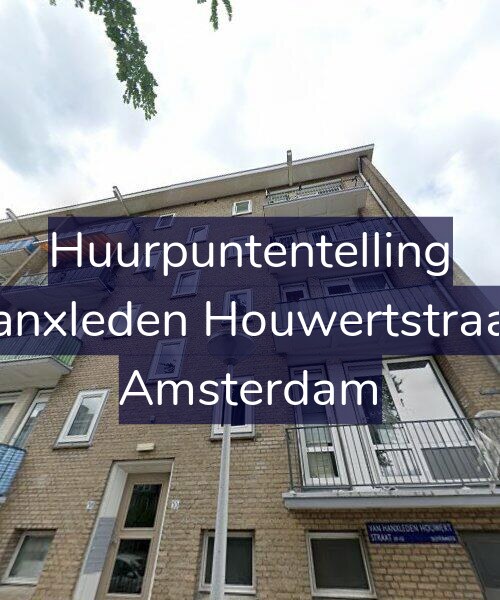 Foto gevel Huurpuntentelling voor Van Hanxleden Houwertstraat 53-2, Amsterdam